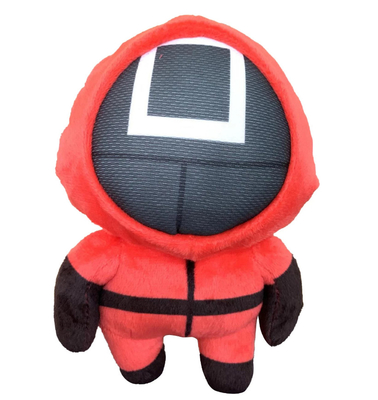 เกมปลาหมึก 15 ซม. ทหารสีชมพูของเล่นตุ๊กตาสำหรับเด็ก