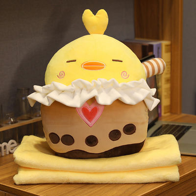 Hand Warmer ผ้าห่มผ้าฝ้าย PP ยัดไส้สัตว์ 50x70cm