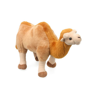 ตุ๊กตาออกแบบใหม่ 35 ซม. ตุ๊กตาอูฐน่ารักของเล่น OEM โลโก้ที่กำหนดเองจำลอง