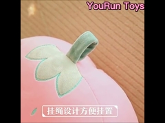 Multifunctional Fruit Air Conditioning Blanket Stuffed Home Cushion Doll With Low Price Custom